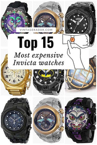 Top 15 Most Expensive Invicta Watches | Best Invicta Watches