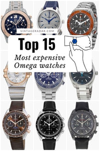 Top 15 orologi Omega più costosi | I migliori orologi Omega