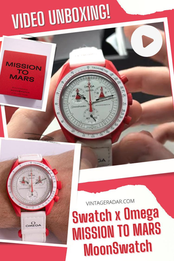 Omega X Swatch Misión a Marte Unboxing