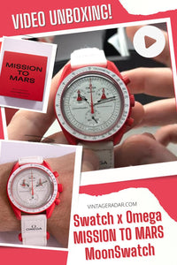 Omega X. Swatch Mission to Mars Unboxing