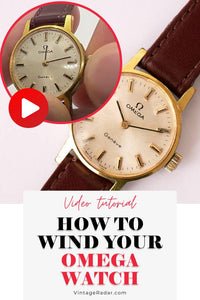 How to set the time & wind an Omega mechanical watch