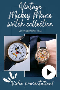 Jahrgang Mickey Mouse Uhr Sammlung |  Disney Uhren