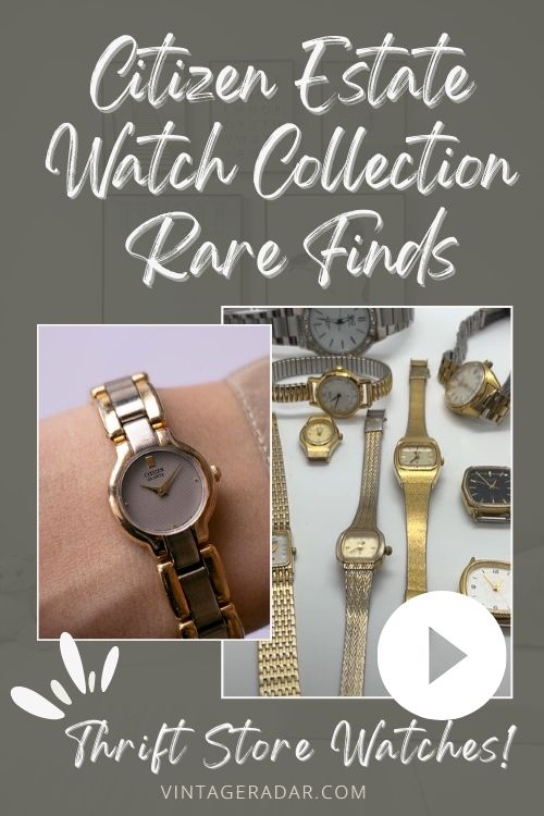 Citizen Estate Watch Collection Rare Finds