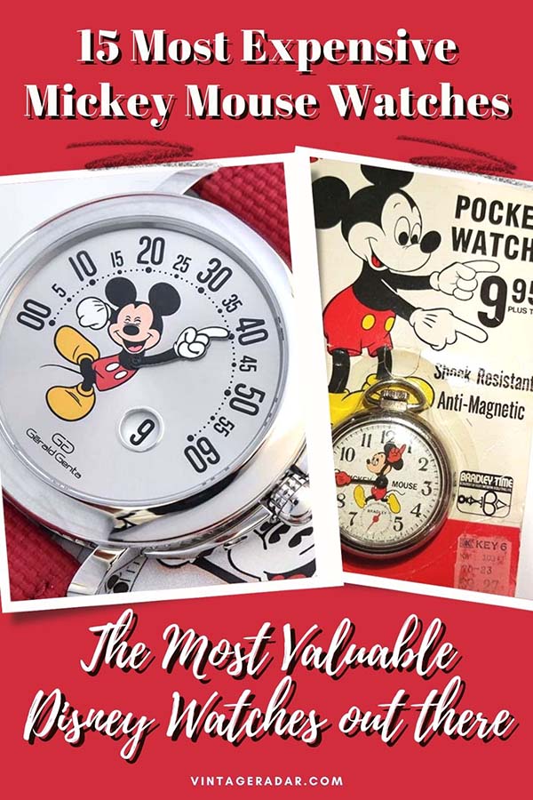15 Most Expensive Mickey Mouse Watches | Most Valuable Disney Watches