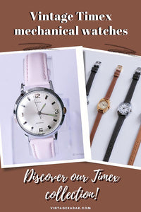 Jahrgang Timex Mechanisches Aufwock Uhr Sammlung