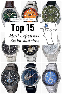 Top 15 Most Expensive Seiko Watches | Best Seiko Watches