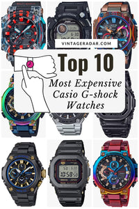 Top 10 Most Expensive Casio G-Shock Watches