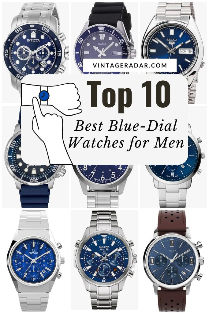 Top 10 meilleures montres à cadran bleu pour hommes | Montres de luxe de mode