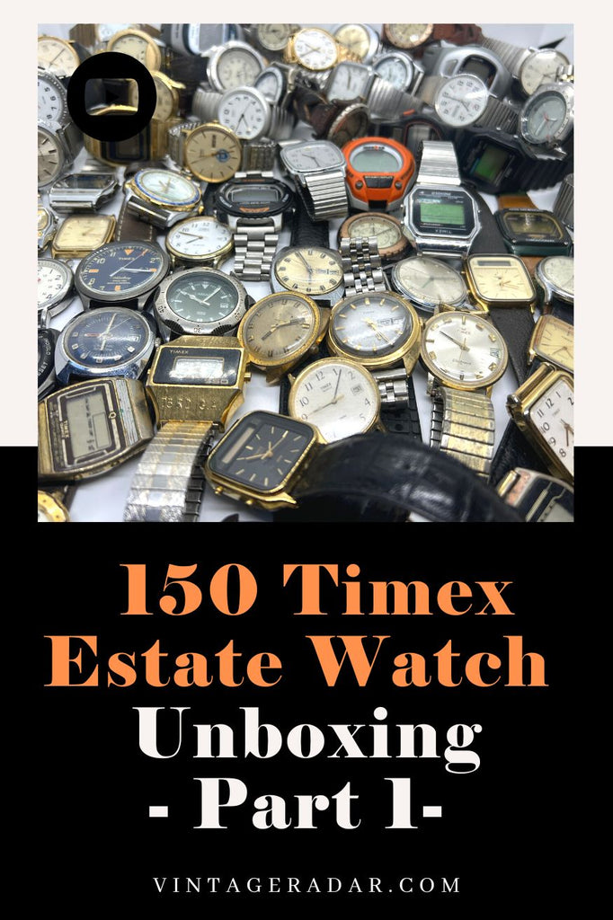 150 Timex estate watch unboxing - Part 1
