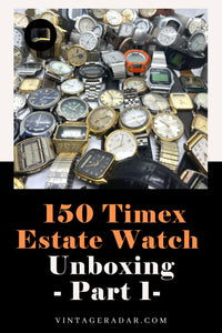 150 Timex bienes reloj Unboxing - Parte 1