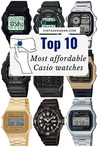 Top 10 billigste Casio Uhren | Am erschwinglichsten Casio Uhren