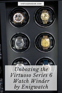 Introducing the VIRTUOSO™ Series 6 Watch Winder by Enigwatch