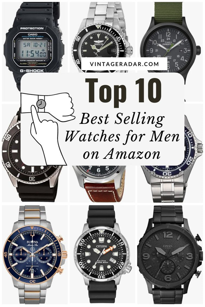 Top 10 des montres masculines les plus vendues sur Amazon