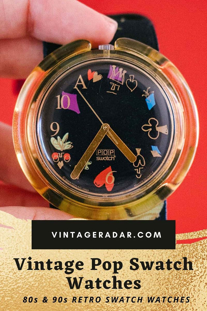 البوب Swatch خمر: ريترو Swatch ساعات من الثمانينات والتسعينات