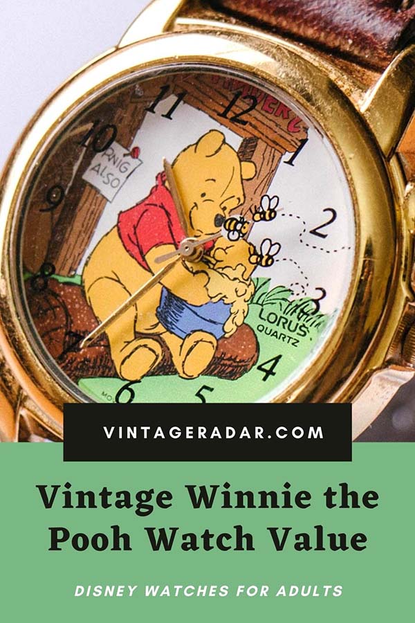 Vintage Winnie The Pooh Watch Value | Disney Watches for Adults
