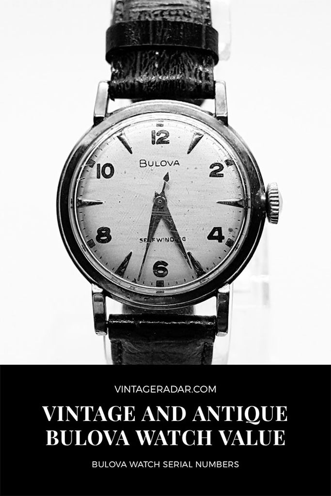 Vintage y Antique Bulova reloj Valor - ¿Cuánto es mi Bulova ¿valer?