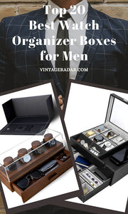 Top 20 Best Watch Case Boxes for Men | Mens Best Watch Organizer Boxes