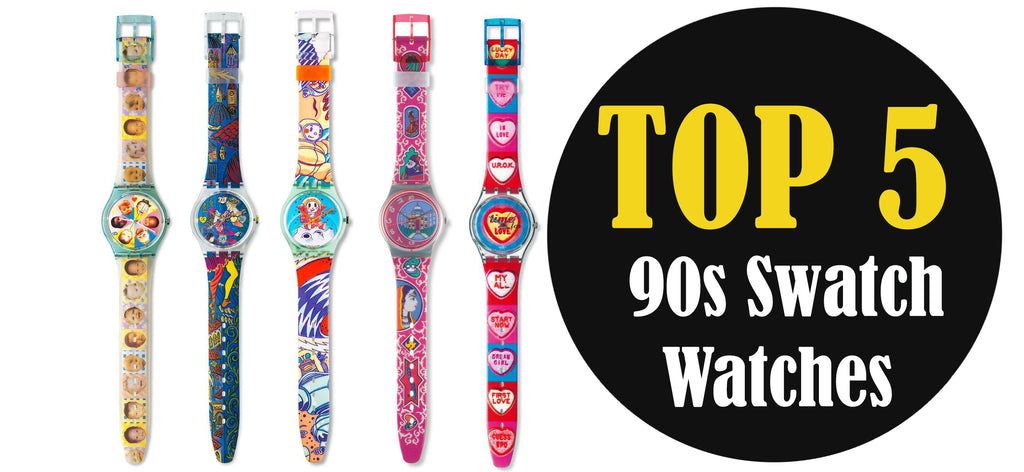 TOP 5 90s Vintage Swatch Watches