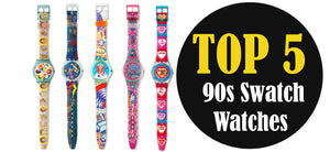 Top 5 des années 90 vintage Swatch Montres