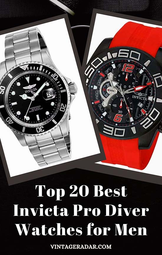 Top 20 Best Invicta Pro Diver Watches for Men | Men's Invicta Pro Diver Watches