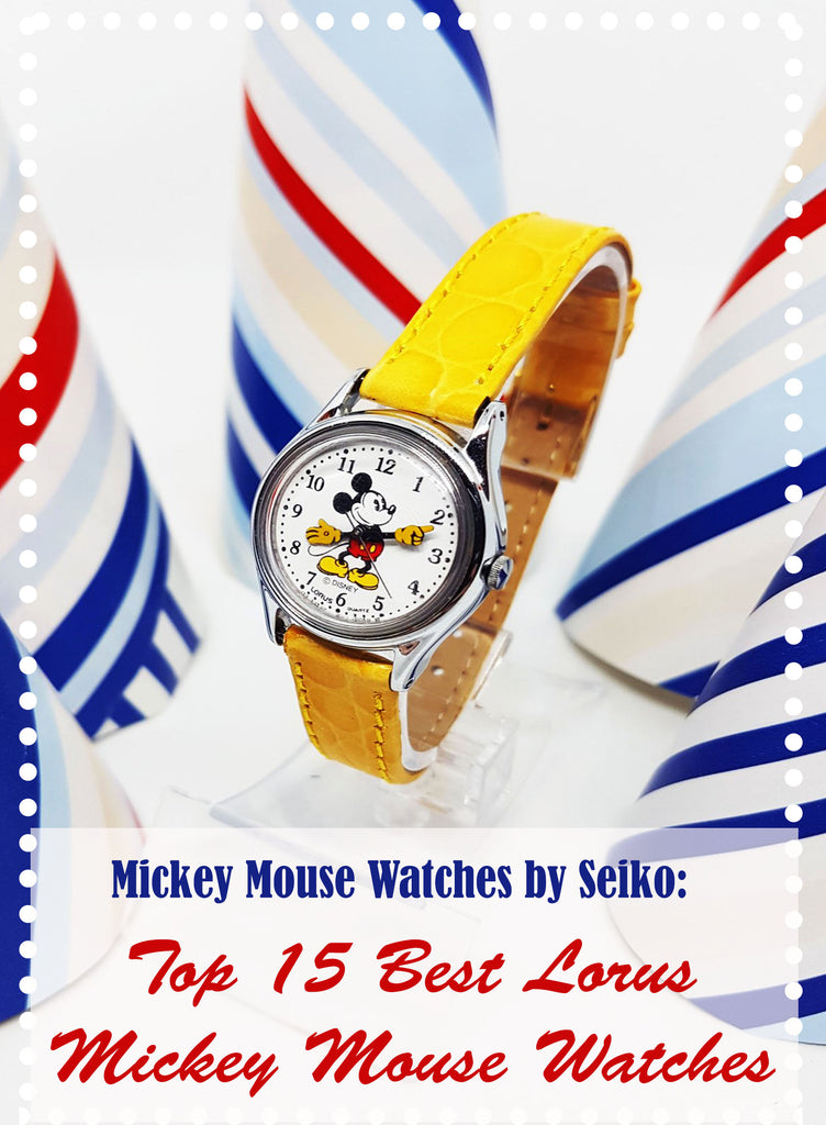 Top 15 les meilleurs Lorus Mickey Mouse Montres avec les prix - Lorus par Seiko Montres