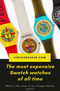 Más caro Swatch Relojes de todos los tiempos | Antiguo Swatch reloj Valor