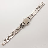 White Dial Vouloir Elegant Stainless Steel Watch for Women