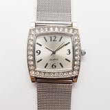 Square Rhinestone Elegant Quartz Watch for Women