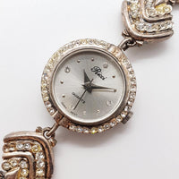 Small Elegant Ricci Fashion Quartz Watch with Rhinestones