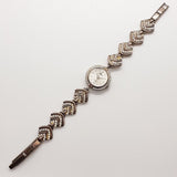 Small Elegant Ricci Fashion Quartz Watch with Rhinestones