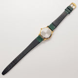 Georges Marciano Quartz Watch with Roman Hour Markers & Green Strap