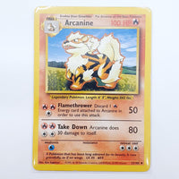 Arcanine Pokemon 1999 Base Set English 23/102 NM Pokemon Card Vintage Radar Arcanine Pokemon 1999 Base Set English 23/102 NM Pokemon Card Vintage Radar