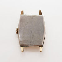1950 Bulova L0 Gold Art Deco Watch for Parts & Repair - لا تعمل