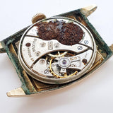 1950 Bulova L0 Gold Art Deco orologio per parti e riparazioni - Non funziona