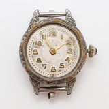 Vintage 3 Art Deco Watch Lot for Parts & Repair - NOT WORKING - Vintage Radar
