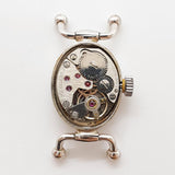الثمانينات 17 جواهر ميكانيكية Rotary ساعة الفيكتورية للأجزاء والإصلاح - لا تعمل
