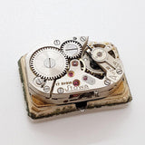 Or Stowa 1960 ALLEMAND 17 bijoux montre pour les pièces et la réparation - ne fonctionne pas