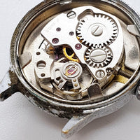 Blue Dial Osco 17 Joyas a prueba de amortiguadores reloj Para piezas y reparación, no funciona