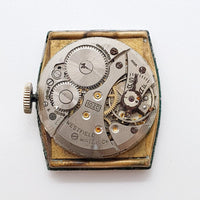 1950s Bulova Westfield 10ZC Art Deco Watch for Parts & Repair - NOT WORKING
