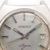 1970s Ankra 17 Jewels Mechanical Watch for Parts & Repair - NOT WORKING