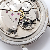 1980 exquisit 17 joyas mecánicas alemán reloj Para piezas y reparación, no funciona