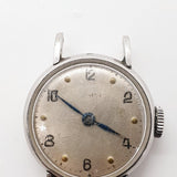 Art Deco de la década de 1960 Longines 7544844 reloj Para piezas y reparación, no funciona