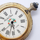 Michel Rene de Luxe Pocket reloj Para piezas y reparación, no funciona
