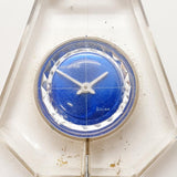 Lucerne Blue Dial Pendant Watch for Parts & Repair - NOT WORKING