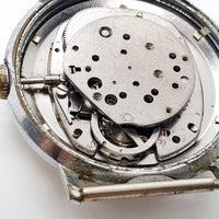 نادر Timex ساعة التاريخ الميكانيكية لقطع الغيار والإصلاح - لا تعمل