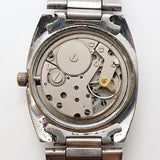 1970 Osco Rectangular Mechanical reloj Para piezas y reparación, no funciona