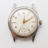 1970 de lujo elegante mecánico reloj Para piezas y reparación, no funciona