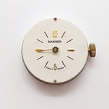 ساعة مانسون السويسرية الأنيقة ذات اللون الذهبي لقطع الغيار والإصلاح - لا تعمل
