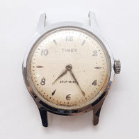 Timex Ventilador hecho en los Estados Unidos reloj Para piezas y reparación, no funciona