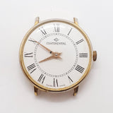 Continental Roman Numerals Swiss-made Watch for Parts & Repair - NOT WORKING